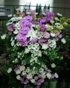 お葬式の花。お届け完了しました。《前橋市の花屋》｜「はなせん」　（群馬県前橋市の花キューピット加盟店 花屋）のブログ