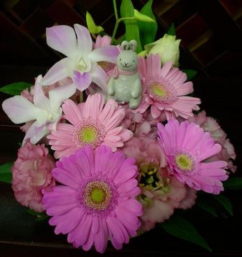 双子のお孫さんへの誕生日の贈り物　。　発送完了しました。　《前橋市の花屋》｜「はなせん」　（群馬県前橋市の花キューピット加盟店 花屋）のブログ