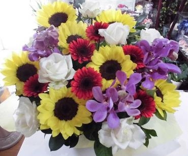 前橋市の花屋、はなせん。快気祝いのフラワーアレンジメントを配達。｜「はなせん」　（群馬県前橋市の花キューピット加盟店 花屋）のブログ