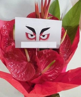 ぐんま子ども歌舞伎の発表会に花束とミニブーケ。｜「はなせん」　（群馬県前橋市の花キューピット加盟店 花屋）のブログ