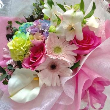 吉岡町結婚記念日の花束｜「はなせん」　（群馬県前橋市の花キューピット加盟店 花屋）のブログ