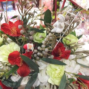 クリスマス風、記念日の花　｜「はなせん」　（群馬県前橋市の花キューピット加盟店 花屋）のブログ