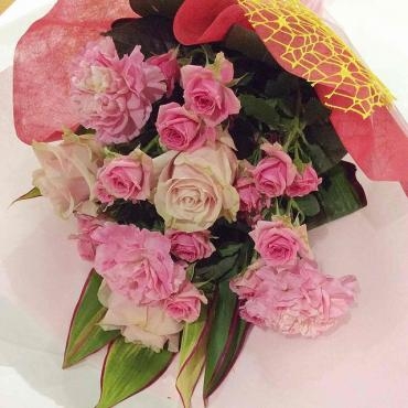 還暦祝いの花束｜「はなせん」　（群馬県前橋市の花キューピット加盟店 花屋）のブログ