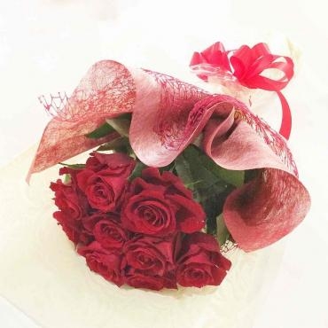 プロポーズの赤バラの花束｜「はなせん」　（群馬県前橋市の花キューピット加盟店 花屋）のブログ