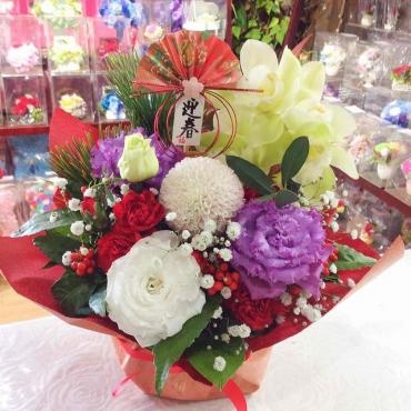 正月の花｜「はなせん」　（群馬県前橋市の花キューピット加盟店 花屋）のブログ