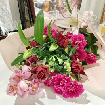 退職祝い、送別用の花束｜「はなせん」　（群馬県前橋市の花キューピット加盟店 花屋）のブログ