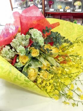 恩師への感謝の花束|「はなせん」　（群馬県前橋市の花屋）のブログ