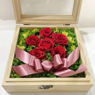 プロポーズの花束をプリザーブドフラワーに加工して保存、アフターブーケ、伊勢崎市。｜「はなせん」　（群馬県前橋市の花キューピット加盟店 花屋）のブログ
